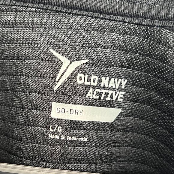 🖤 Old Navy Active Black Athletic Full-Zip Jacket Size L - Picture 4 of 7